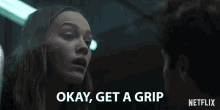 Okay Get A Grip Victoria Pedretti GIF - Okay Get A Grip Victoria Pedretti Love Quinn GIFs