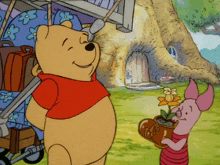Winnie The Pooh Piglet GIF - Winnie The Pooh Piglet GIFs