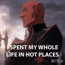 I Spent My Whole Life In Hot Places Isaac GIF - I Spent My Whole Life In Hot Places Isaac Castlevania GIFs