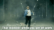 Off Work GIF - Psy When You Get Off From Work Windy GIFs