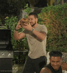 Coconut Drinking GIF - Coconut Drinking Jersey Shore GIFs