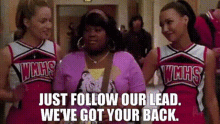 Glee Quinn Fabray GIF - Glee Quinn Fabray Just Follow Our Lead GIFs