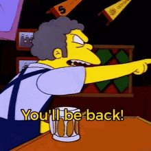 Be Back Will You GIF - Be Back Will You Moe GIFs