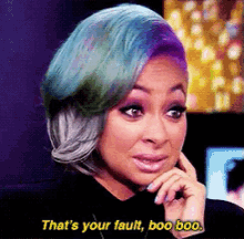Your Fault GIF - Its Your Fault Your Mistake Boo Boo GIFs
