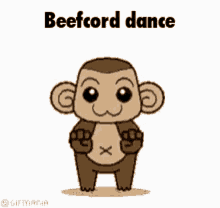 Monkey Dance GIF - Monkey Dance Beefchomgle GIFs