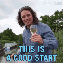 This Is A Good Start Michael Downie GIF - This Is A Good Start Michael Downie Downielive GIFs