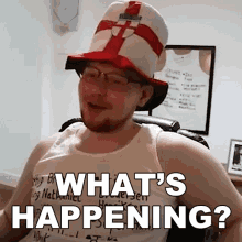 Whats Happening Ollie Dixon GIF - Whats Happening Ollie Dixon Whats Going On GIFs