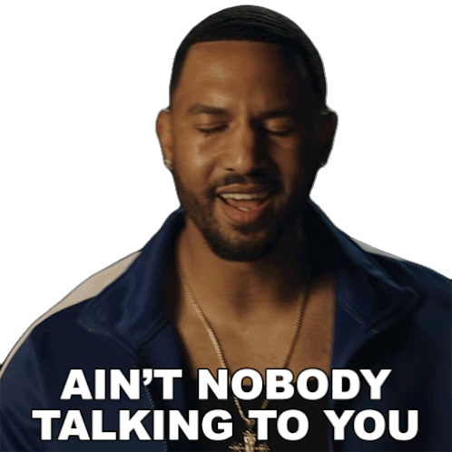Aint Nobody Talking To You Randy Sticker - Aint Nobody Talking To You Randy Tales Stickers