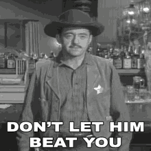 Dont Let Him Beat You Sheriff GIF - Dont Let Him Beat You Sheriff Curse Of The Undead GIFs