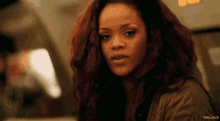 Rihanna Not Impresed GIF - Rihanna Not Impresed GIFs