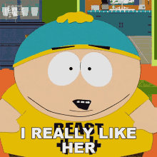 I Really Like Her Eric Cartman GIF - I Really Like Her Eric Cartman South Park GIFs