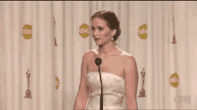Bah! GIF - Jennifer Lawrence Surprised Huh GIFs