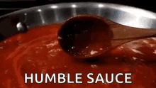 Marinara Sauce Humble GIF - Marinara Sauce Humble GIFs