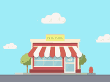 My Store Building GIF