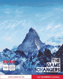 a poster for the youth olympic games in lausanne