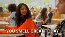 You Smell Great Today Compliment GIF