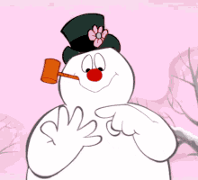 Frosty The Snowman Count To Five GIF - Frosty The Snowman Count To Five Counting On Fingers GIFs