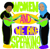 Celebrate Black Women Celebrate Muslim Women Sticker - Celebrate Black Women Celebrate Muslim Women Diversity Stickers