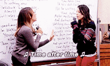 Parks And Rec Ann And April GIF - Parks And Rec Ann And April Time After Time GIFs