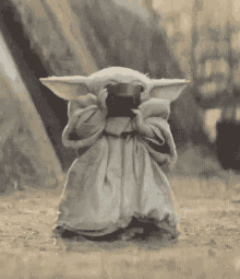 The Mandalorian Yoda GIF