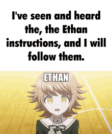 Ethan Anime GIF - Ethan Anime Danganronpa GIFs
