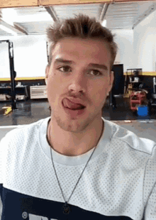 Matthew Noszka Licking Lips GIF - Matthew Noszka Licking Lips Male Model GIFs