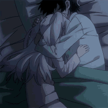 Anime Couples In Bed GIFs | Tenor