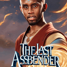 a poster for the last assbender shows a bald man
