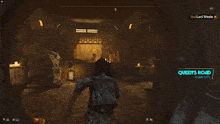 a screenshot of a video game that says queen 's road at the top