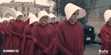 the handmaid 's tale is being shown on hulu originals