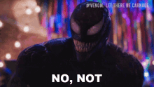No Not Not My Type Venom GIF - No Not Not My Type Venom Tom Hardy GIFs