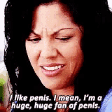 Callie Torres Greys Anatomy GIF - Callie Torres Greys Anatomy Penis GIFs