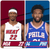 Miami Heat (22) Vs. Philadelphia 76ers (14) First-second Period Break GIF - Nba Basketball Nba 2021 GIFs