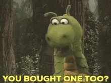 Dudley The Dragon You Bought One Too GIF - Dudley The Dragon You Bought One Too The Adventures Of Dudley The Dragon GIFs