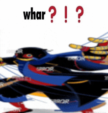 a cartoon character with the word error written on his pants