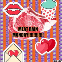 Meat Rain GIF