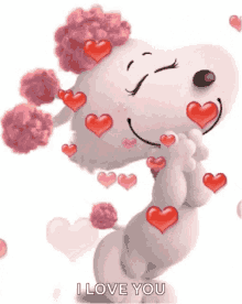 Love You Snoopy GIF - Love You Snoopy Smile GIFs