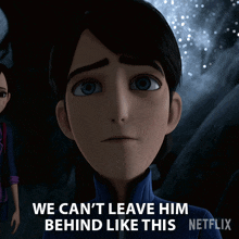 We Can'T Leave Him Behind Like This Jim Lake Jr GIF - We Can'T Leave Him Behind Like This Jim Lake Jr Trollhunters Tales Of Arcadia GIFs