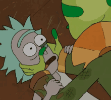 Rick Rick And Morty GIF - Rick Rick And Morty Eyes GIFs