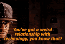 Watch Dogs Marcus Holloway GIF - Watch Dogs Marcus Holloway Youve Got A Weird Relationship GIFs