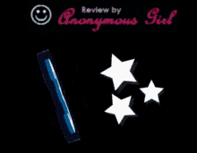 3stars review anonymous girl smiley
