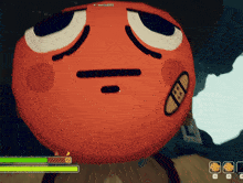 a cartoon character with a bandage on his face is being played by king1991