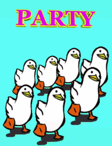 Party Ducks GIF - Party Ducks Quack GIFs