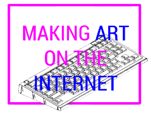 Art In The Internet Net Art Sticker - Art In The Internet Net Art Simbols Stickers