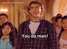 Ethan You The Man GIF - Ethan You The Man Lizzie Mc Guire GIFs