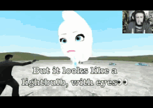 lightbulb eyes gamer