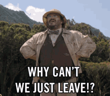 Why Cant We Leave Jack Black GIF