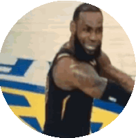 Lebron James Crying Sticker - Lebron James Crying Nba Finals Stickers