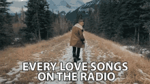 Every Love Songs On The Radio Radio GIF - Every Love Songs On The Radio Love Songs Radio GIFs