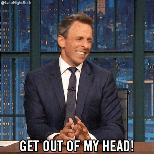 seth-meyers-get-out-of-my-head.gif